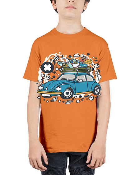 fishing tour 42# - shark-fish - Youth Tee Unisex