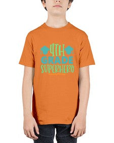 fourth Grade Superhero 201# - fourth grade - Youth Tee Unisex