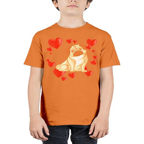 funny cute pug dog shirt 143# - dogs - Youth Tee Unisex