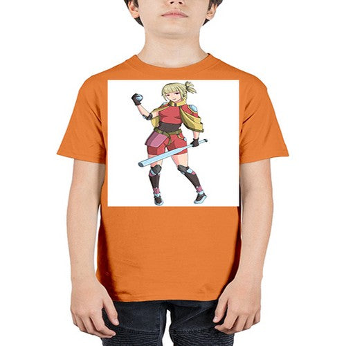 girl bring stick3# - anime - Youth Tee Unisex