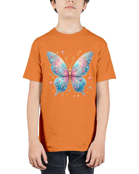 glitter butterfly 1# - butterfly - Youth Tee Unisex
