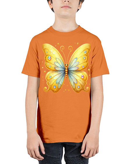 glitter butterfly 3# - butterfly - Youth Tee Unisex
