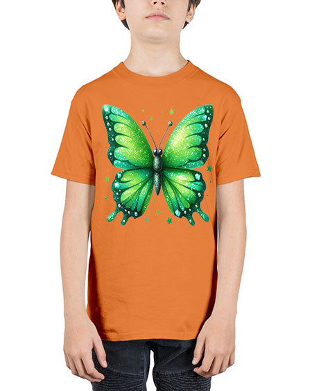 glitter butterfly 4# - butterfly - Youth Tee Unisex