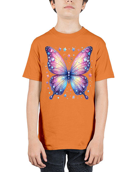glitter butterfly 6# - butterfly - Youth Tee Unisex