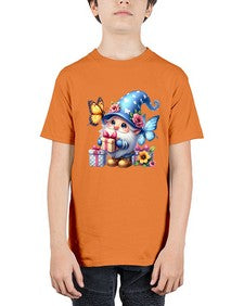 gnome with butterfly 03# - gnome - Youth Tee Unisex