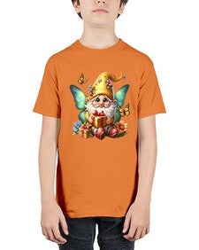 gnome with butterfly 07# - gnome - Youth Tee Unisex