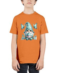 gnome with butterfly 10# - gnome - Youth Tee Unisex
