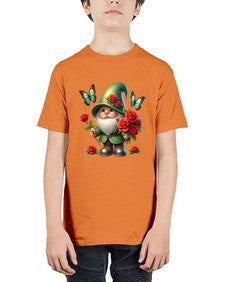 gnome with butterfly 11# - gnome - Youth Tee Unisex