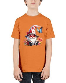 gnome with butterfly 13# - gnome - Youth Tee Unisex