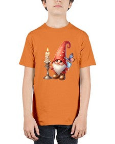 gnome with butterfly 16# - gnome - Youth Tee Unisex