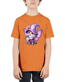 gnome with butterfly 18# - gnome - Youth Tee Unisex
