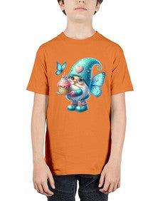 gnome with butterfly 20# - gnome - Youth Tee Unisex