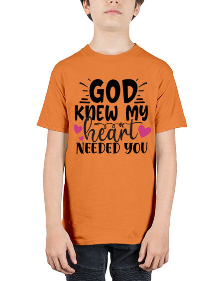 god knew my heart needed you Style 83# - baby - Youth Tee Unisex