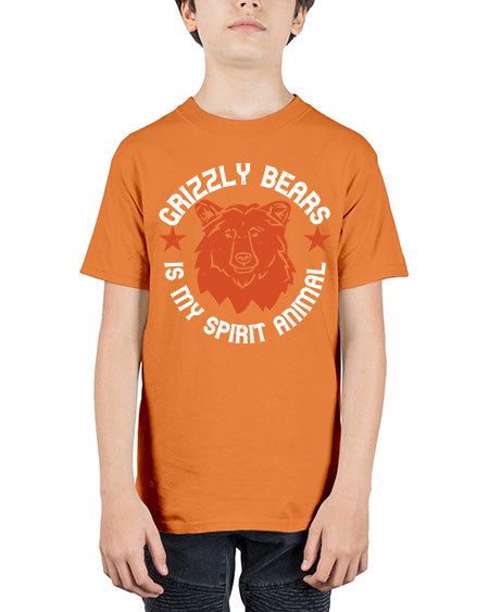 grizzly bears is my spirit animal 135# - bears - animals - Youth Tee Unisex