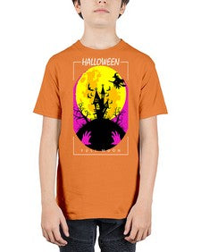 halloween full moon 500# - art pop art - Youth Tee Unisex