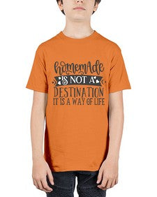 happiness is not a destination it is a way of life Style 110# - motivation - Youth Tee Unisex