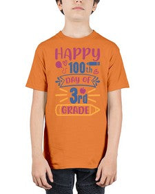 happy th day of third grade 254# - third grade - Youth Tee Unisex