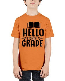hello eighth grade 256# - eighth grade - Youth Tee Unisex