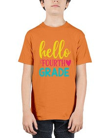 hello fourth grade 287# - fourth grade - Youth Tee Unisex