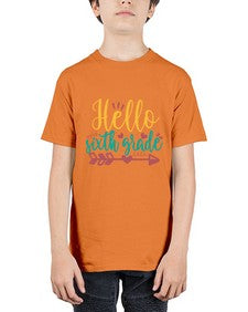 hello sixth grade 334# - sixth grade - Youth Tee Unisex