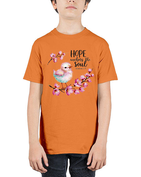 hope anchors the soul 41# - birds - Youth Tee Unisex