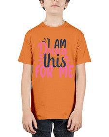 i am doing this for me Style 105# - motivation - Youth Tee Unisex
