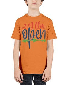 i am open Style 100# - motivation - Youth Tee Unisex