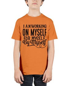 i am working make today ridiculously amazing Style 98# - motivation - Youth Tee Unisex