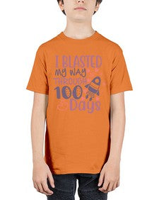 i blassted my way through one hundred days 356# - one hundred days - Youth Tee Unisex