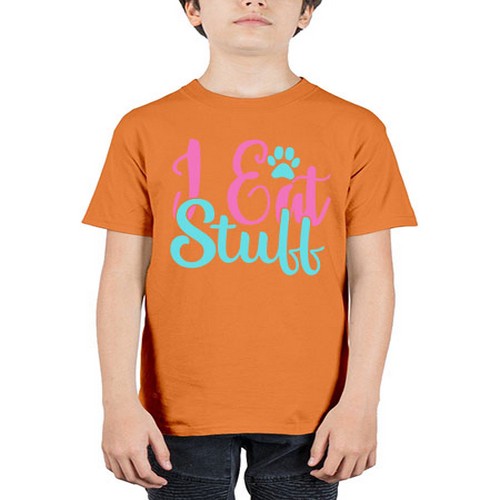 i eat stuff Style 82# - dogs - Youth Tee Unisex
