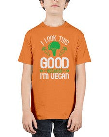 i look this good because im vegan 1131# - vegan - Youth Tee Unisex
