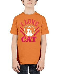 i love cat Style 56# - cats - Youth Tee Unisex