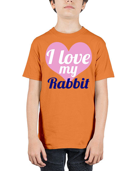 i love my rabbit - rabbit - Youth Tee Unisex