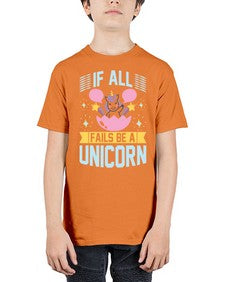 if all fails be a unicorn 221# - unicorn - Youth Tee Unisex