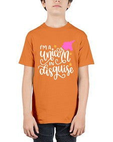 im a unicorn in disguise 229# - unicorn - Youth Tee Unisex