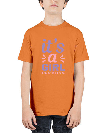 its a girl Style 132# - baby shower - Youth Tee Unisex