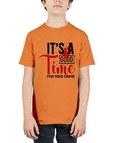 its a good time for true crime 677# - true crime - Youth Tee Unisex