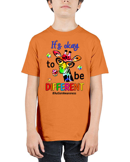 its ok to be diffent 2# - autism - Youth Tee Unisex