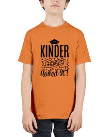 kinder grad nailed it 410# - prek headstart - Youth Tee Unisex