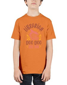 librarian shark doo doo 474# - librarian - Youth Tee Unisex