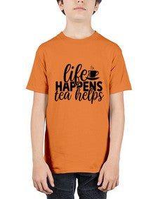 life happens tea helps 1309# - tea - Youth Tee Unisex