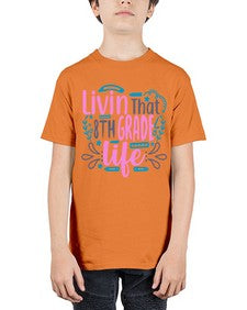livin that eighth garde life 492# - eighth grade - Youth Tee Unisex