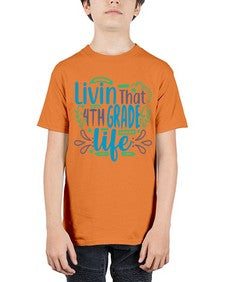 livin that fourth garde life 495# - fourth grade - Youth Tee Unisex