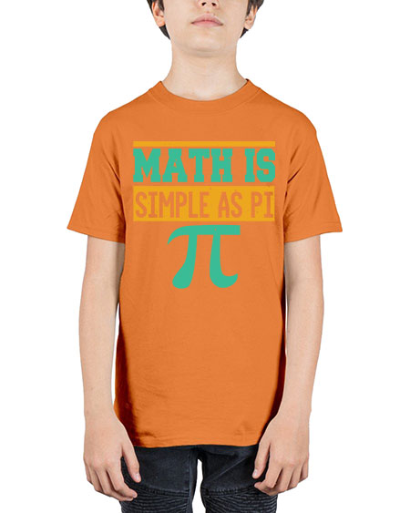 math is simple as pi 35# - pi - Youth Tee Unisex