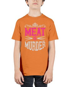 meat is murder 334# - vegan - Youth Tee Unisex