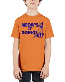 meows its going - cats - Youth Tee Unisex