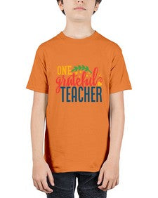 one grateful teacher Style 321# - teacher - Youth Tee Unisex