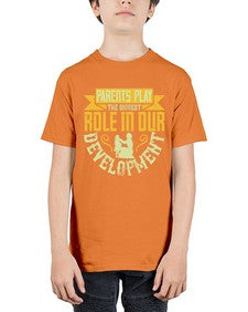 parents play the biggest role in our development 534# - parents day - Youth Tee Unisex