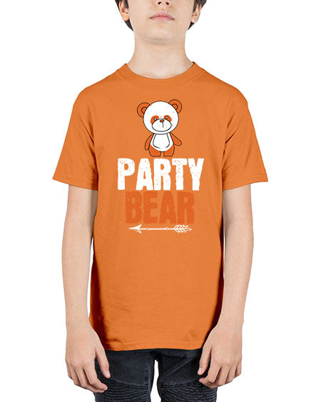 party bear 225# - bears - animals - Youth Tee Unisex