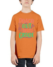 peace out eighth gradee 617# - eighth grade - Youth Tee Unisex